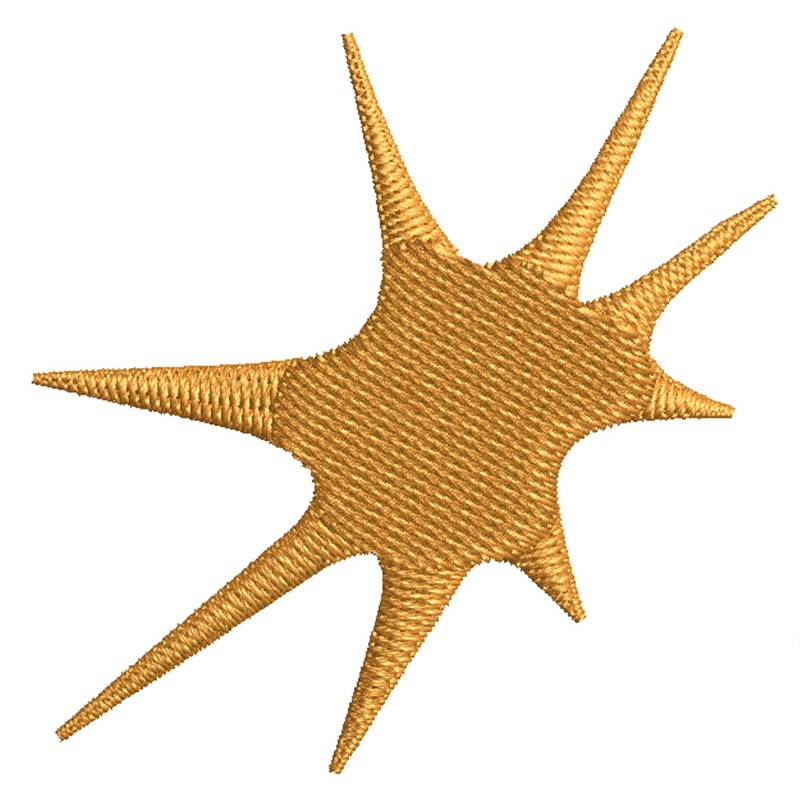 Yellow Space Explosion Yellow Space Explosion One Size