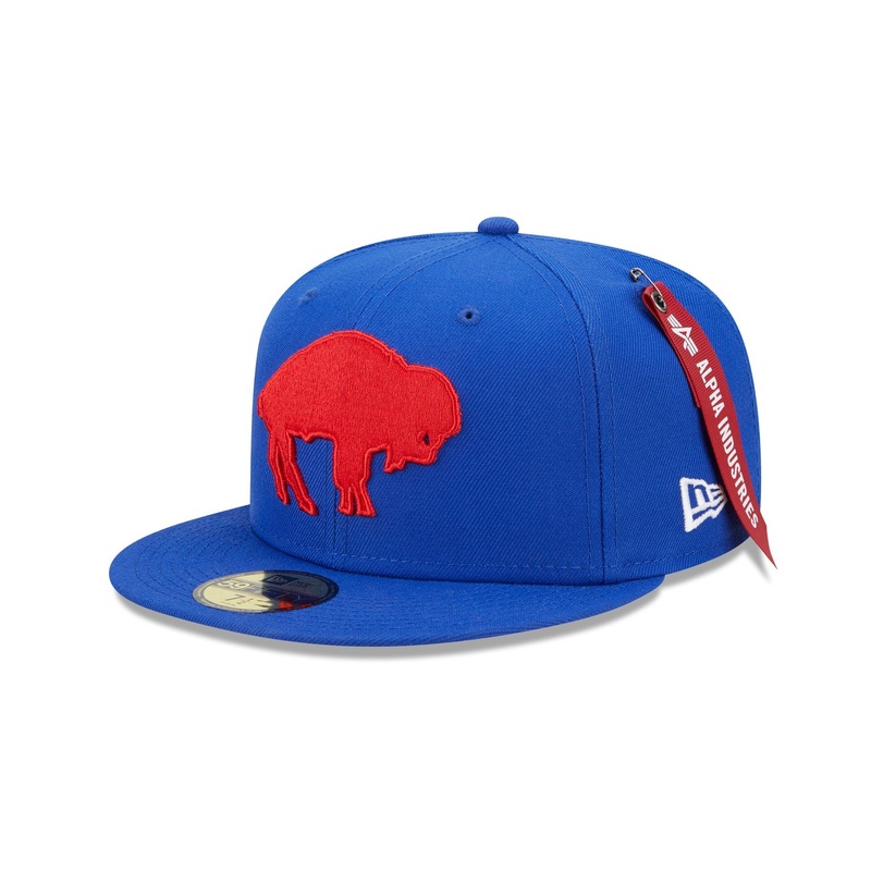Alpha Industries x Buffalo Bills Historic 59FIFTY Fitted Hat 7