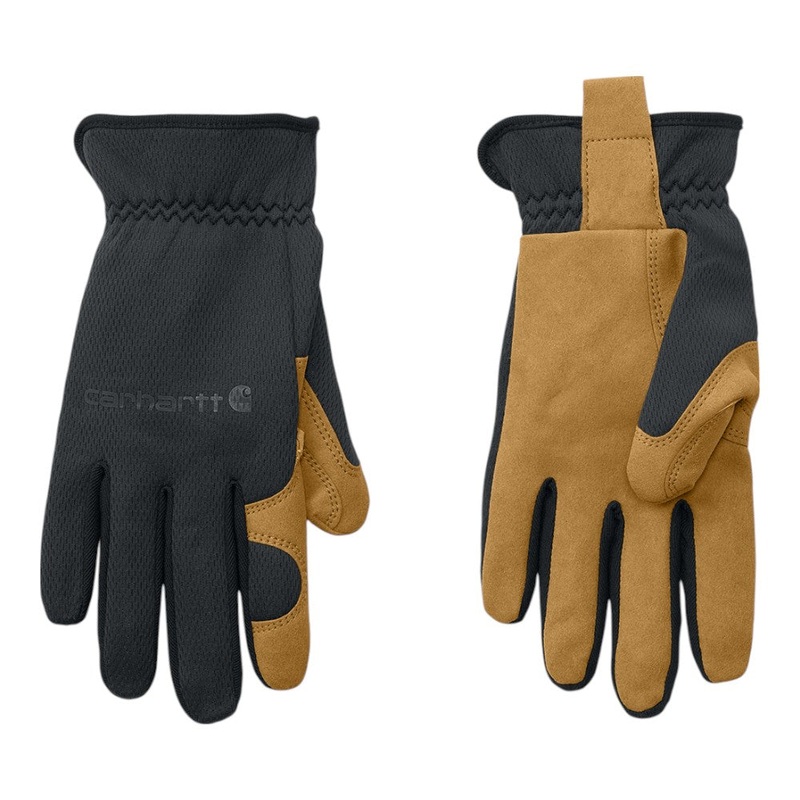 Carhartt CTGD0794 High-Dexterity Open-Cuff Glove Black Barley M