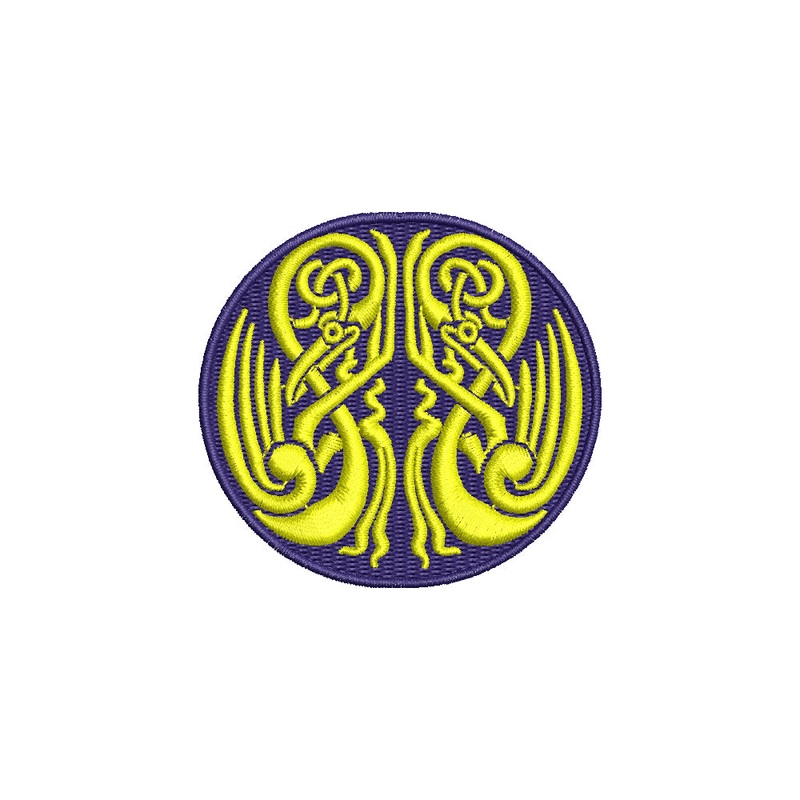 Celtic Emblem with Birds Default Title One Size
