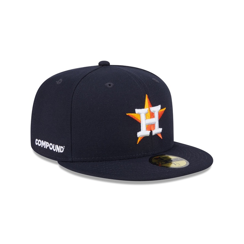 Compound x Houston Astros 59FIFTY Fitted Hat 7