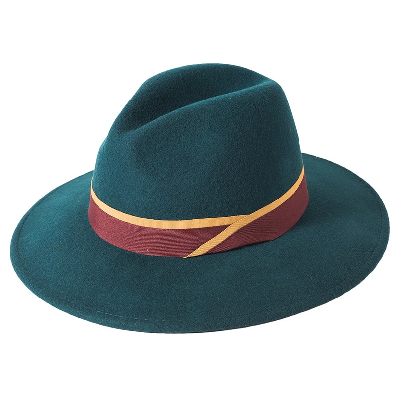 Failsworth Hats Cotswolds Country Fedora Hat – Teal Adjustable