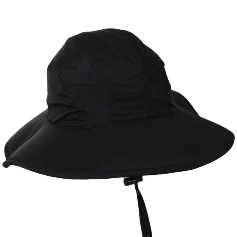 Floreniza Nylon Camper Hat BLACK ONE SIZE FITS MOST