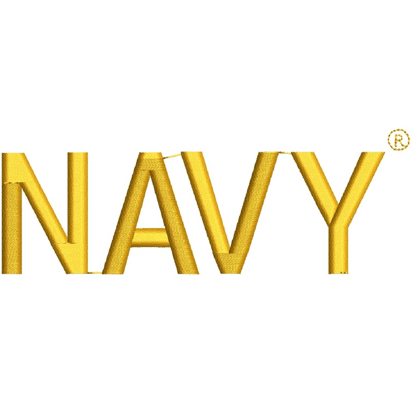 Licensed Wording of Navy Default Title One Size