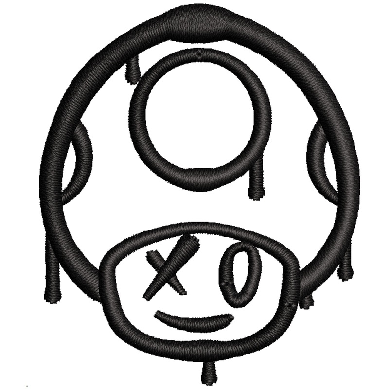 Mario Mushroom Paint Mario Mushroom Paint One Size