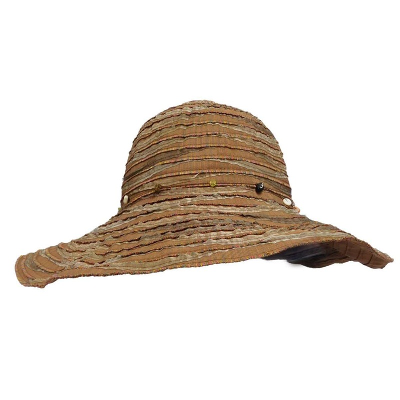 Mother Earth Hat – Boardwalk Style Sun Hats Brown M/L (58.5 cm)