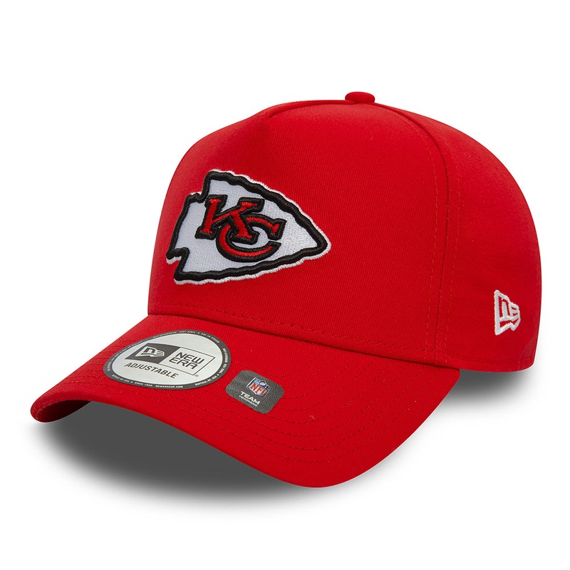 New Era Kansas City Chiefs A-Frame Snapback Cap – NFL OTC – Red Adjustable