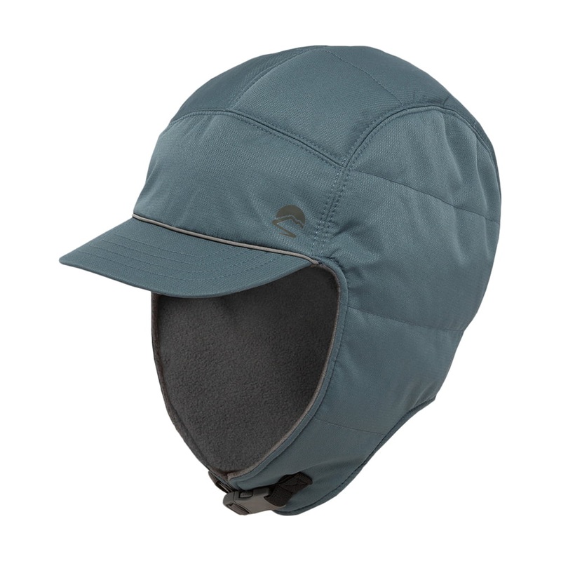 Sunday Afternoons Hats Alpine Quilted Trapper Hat – Smoke Blue M