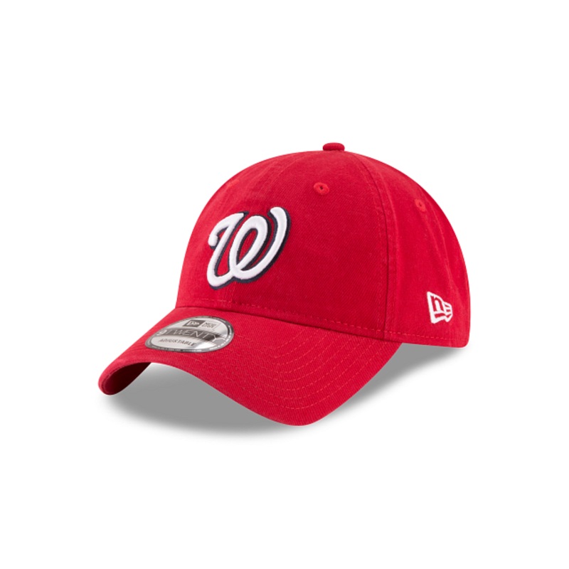 Washington Nationals Core Classic 9TWENTY Adjustable Hat One Size
