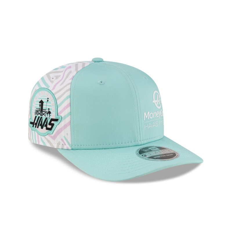2025 Miami Race Special MoneyGram Haas F1 Team 9SEVENTY Stretch-Snap Hat One Size