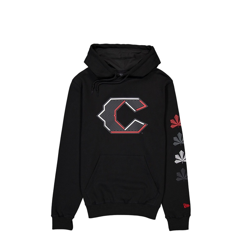 Cincinnati Reds City Connect Black Hoodie S