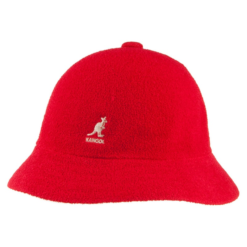 Kangol Bermuda Casual Bucket Hat – Red M