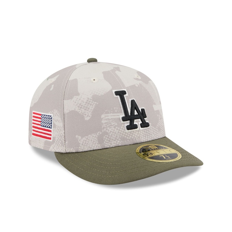 Los Angeles Dodgers Armed Forces Day 2025 Low Profile 59FIFTY Fitted Hat 7