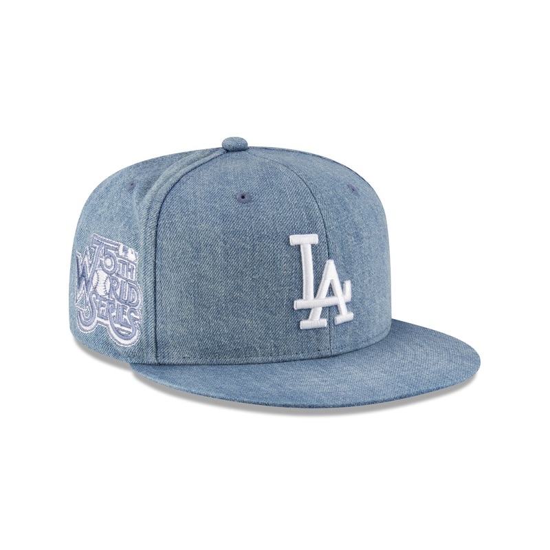 Los Angeles Dodgers Light Denim 59FIFTY Fitted Hat 7