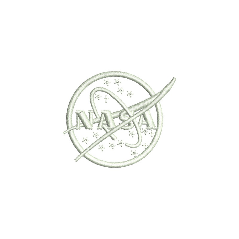 NASA Logo Outline Symbol Default Title One Size