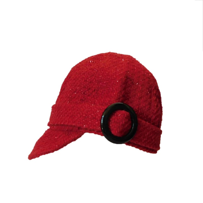 Petite Jockey Cap for Small Heads – Scala Hat Red