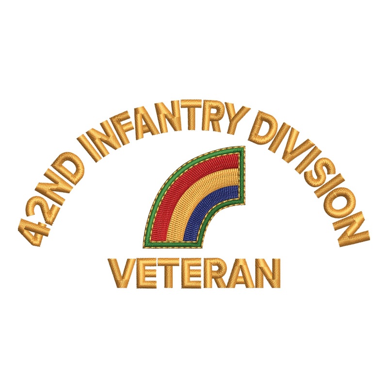 U.S. Army 42nd Infantry Division Logo U.S. Army 42nd Infantry Division Logo One Size