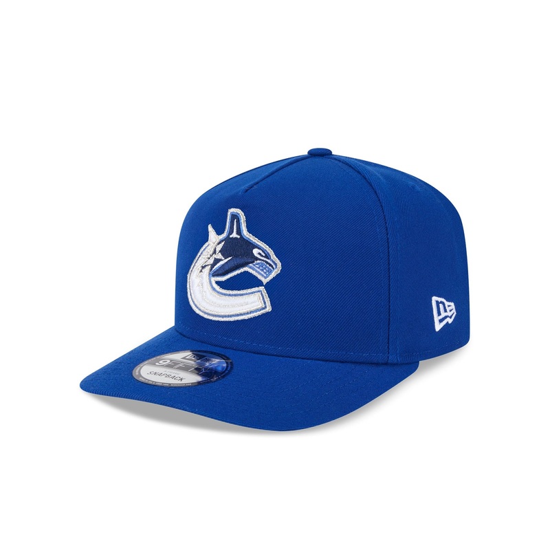 Vancouver Canucks Team 9FIFTY A-Frame Snapback Hat One Size