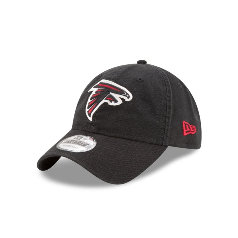 Atlanta Falcons Core Classic Black 9TWENTY Adjustable Hat One Size