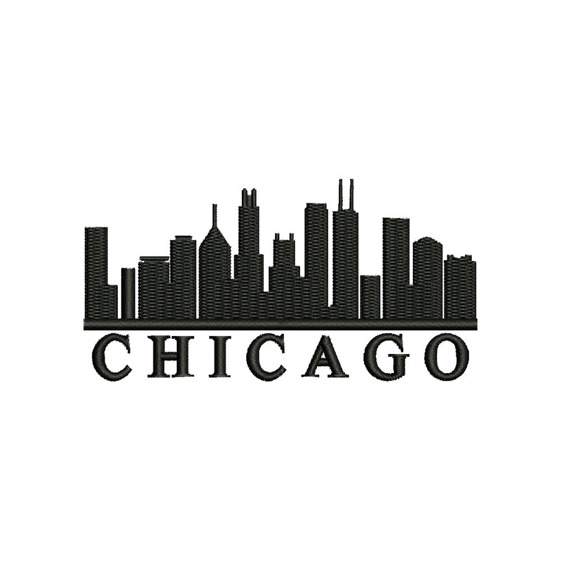 Chicago Skyline Default Title One Size