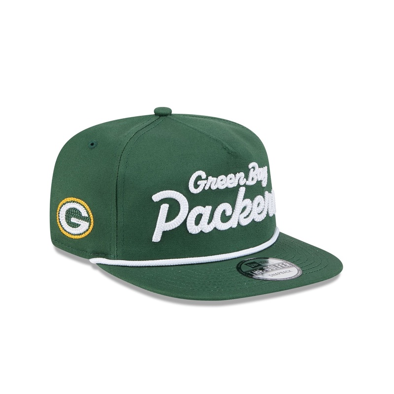 Green Bay Packers Team Text Golfer Hat One Size