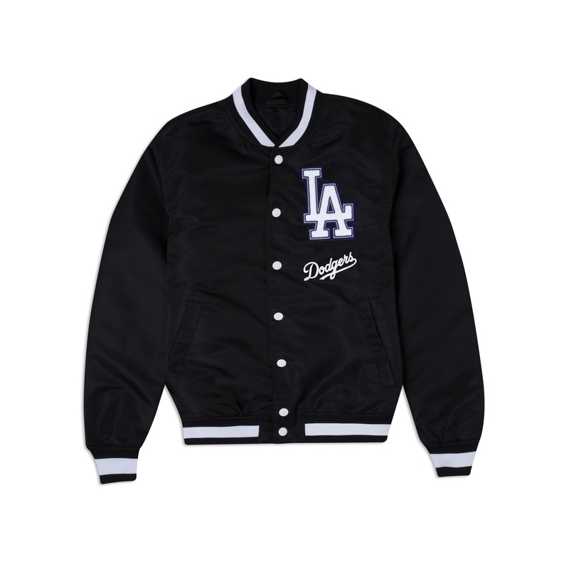 Los Angeles Dodgers Logo Select Black Jacket S
