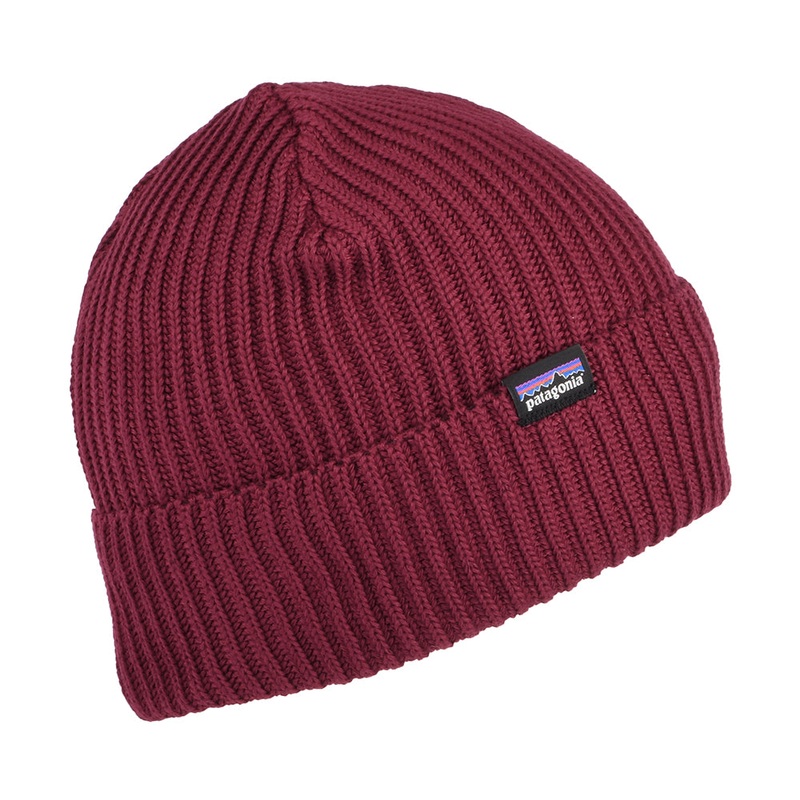 Patagonia Hats Fishermans Rolled Beanie Hat – Wine 1-Size