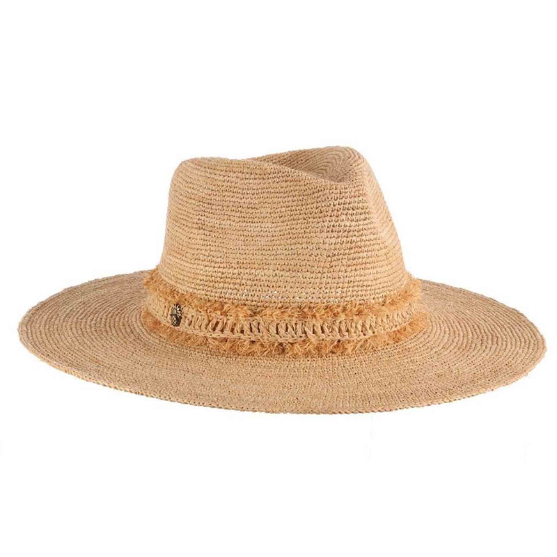 Tonga Hand Crocheted Raffia Safari Hat – Tommy Bahama Natural Medium (57 cm)