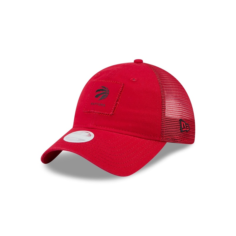 Toronto Raptors Women’s Square Stitch 9TWENTY Trucker Hat One Size