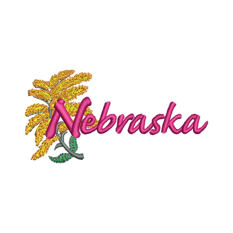 USA State Nebraska Goldenrod Default Title One Size