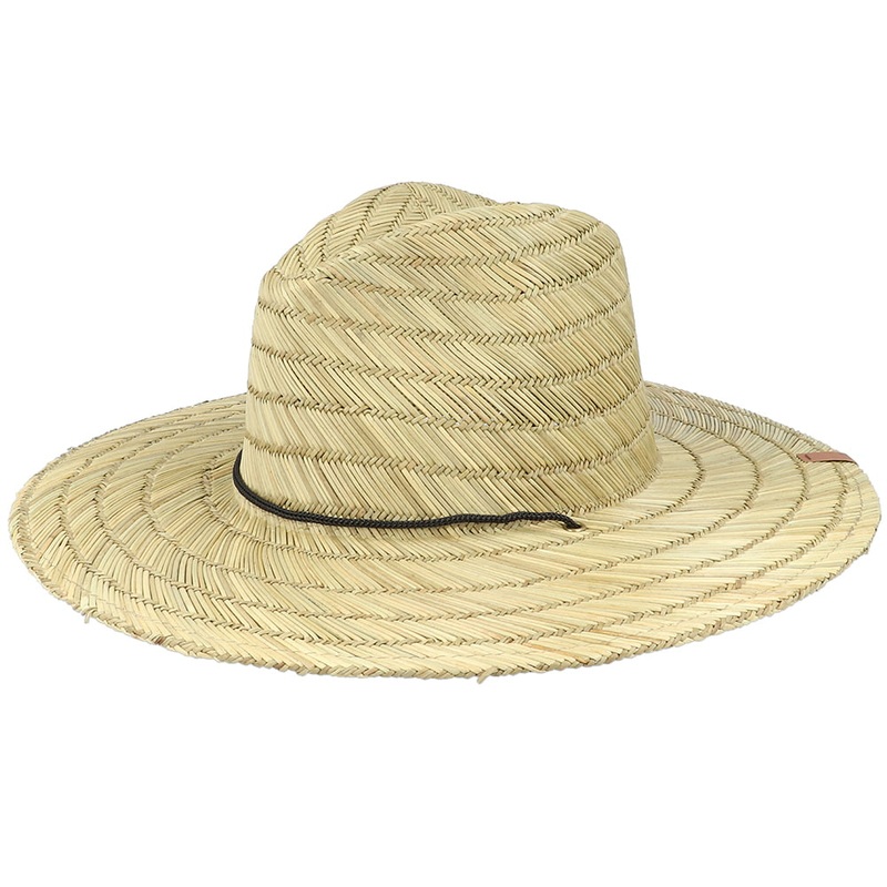 Brixton Hats Bell Straw Lifeguard Hat – Tan Small/Medium