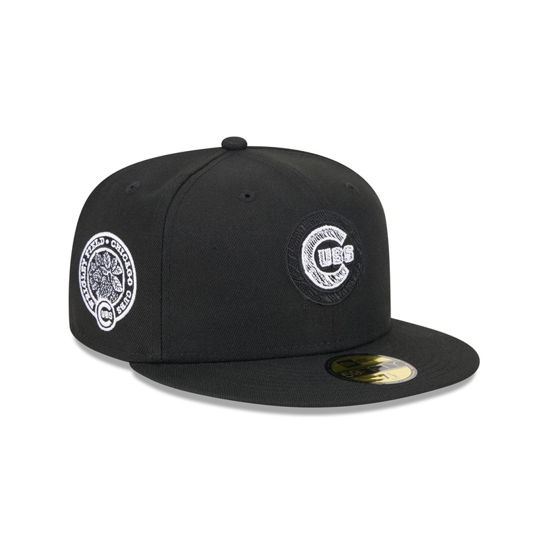 Chicago Cubs Hi Vis Doodle 59FIFTY Fitted Hat 7
