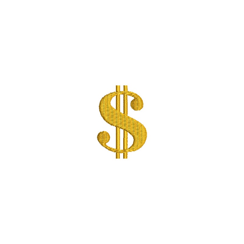 Dollar Sign Mark Default Title One Size