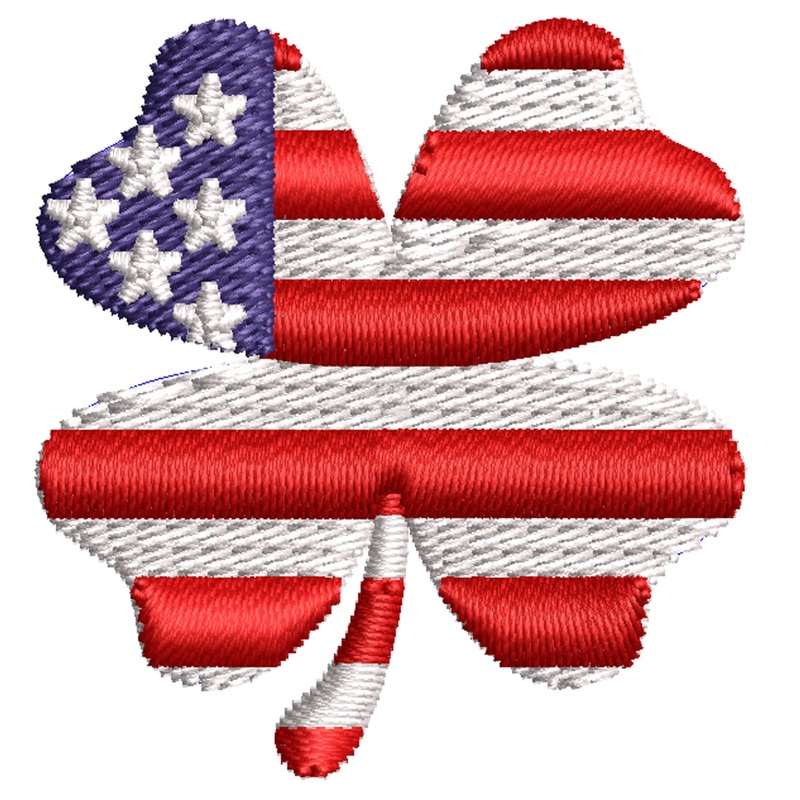 Irish American Flag Irish American Flag One Size