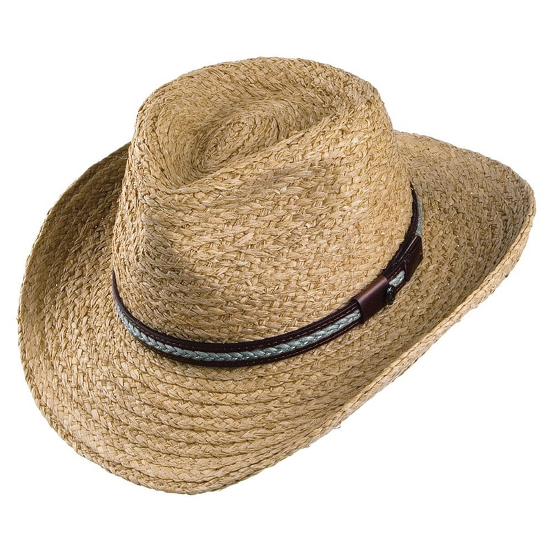 Jaxon & James El Paso Straw Outback Hat – Natural S
