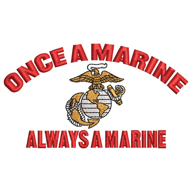 Once A Marine Always a Marine Once A Marine Always a Marine One Size