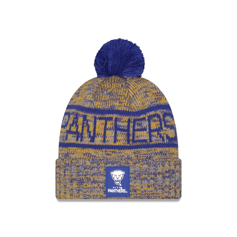 Pittsburgh Panthers Cold Weather Pom Knit Hat One Size