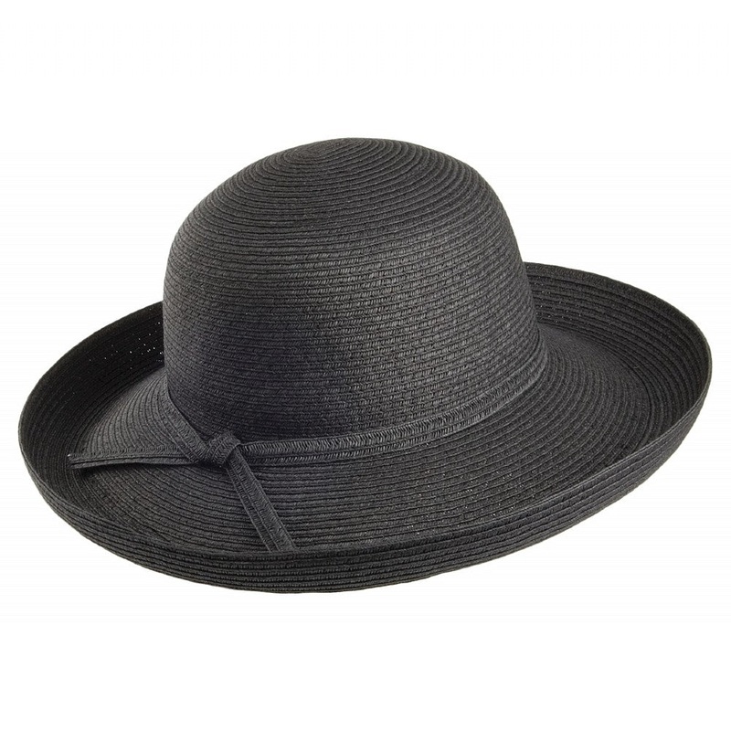 sur la tte Traveller Sun Hat Black Wholesale Pack Prepack