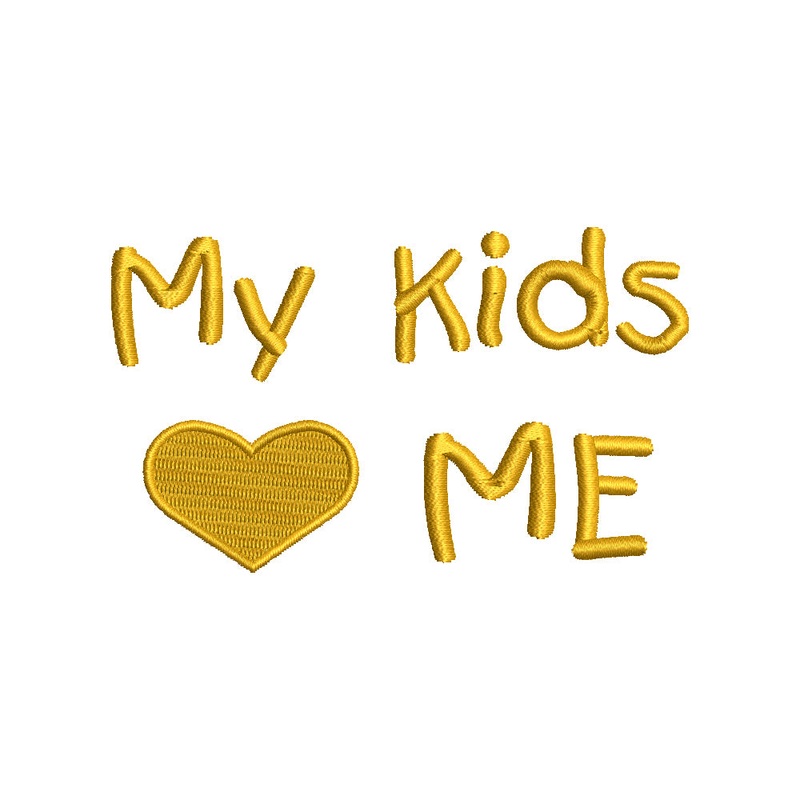 Words of My Kids Love Me Default Title One Size