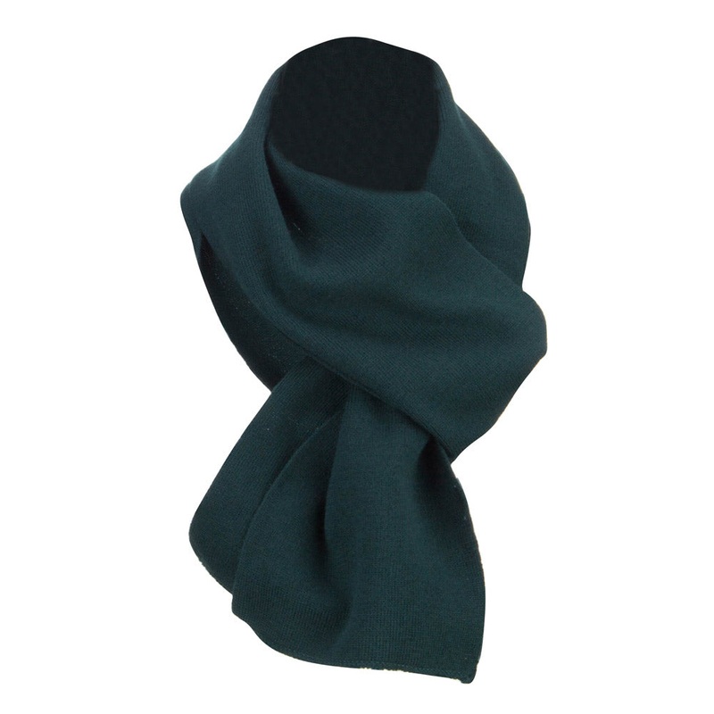Acrylic Knit Classic Scarf Royal One Size