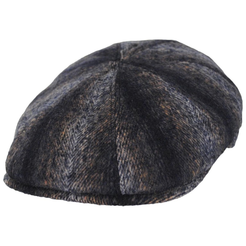 Chadwick Striped Newsboy Cap DARK BLUE S