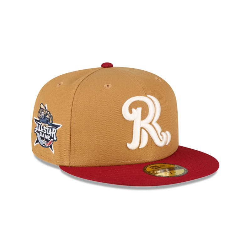 Frisco RoughRiders Wheat 59FIFTY Fitted Hat 7