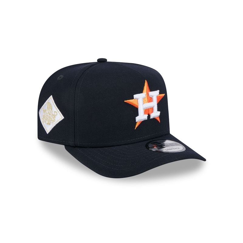 Houston Astros Sidepatch 9FIFTY A-Frame Snapback Hat One Size