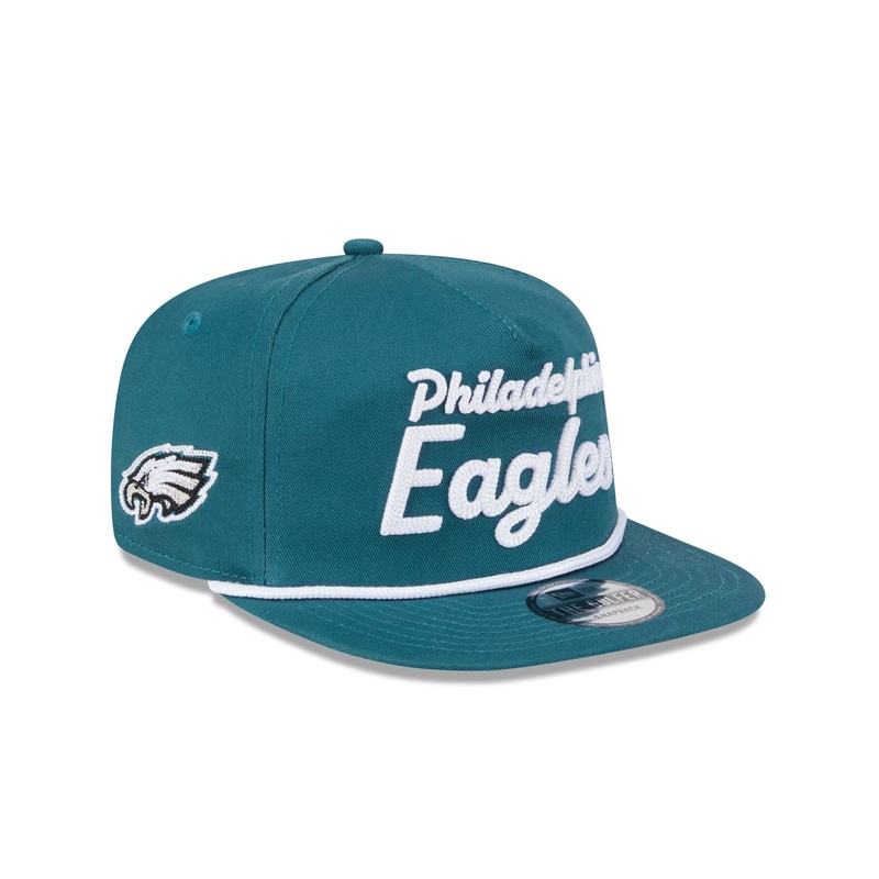 Philadelphia Eagles Team Text Golfer Hat One Size