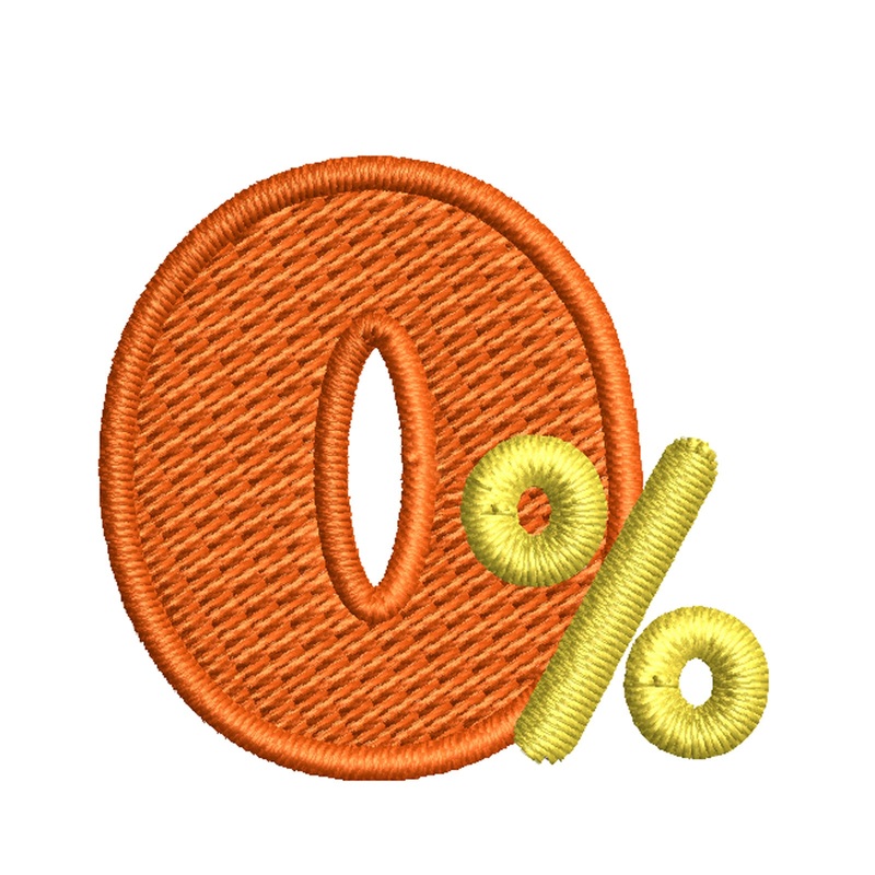Zero Percent Icon Zero Percent Icon One Size