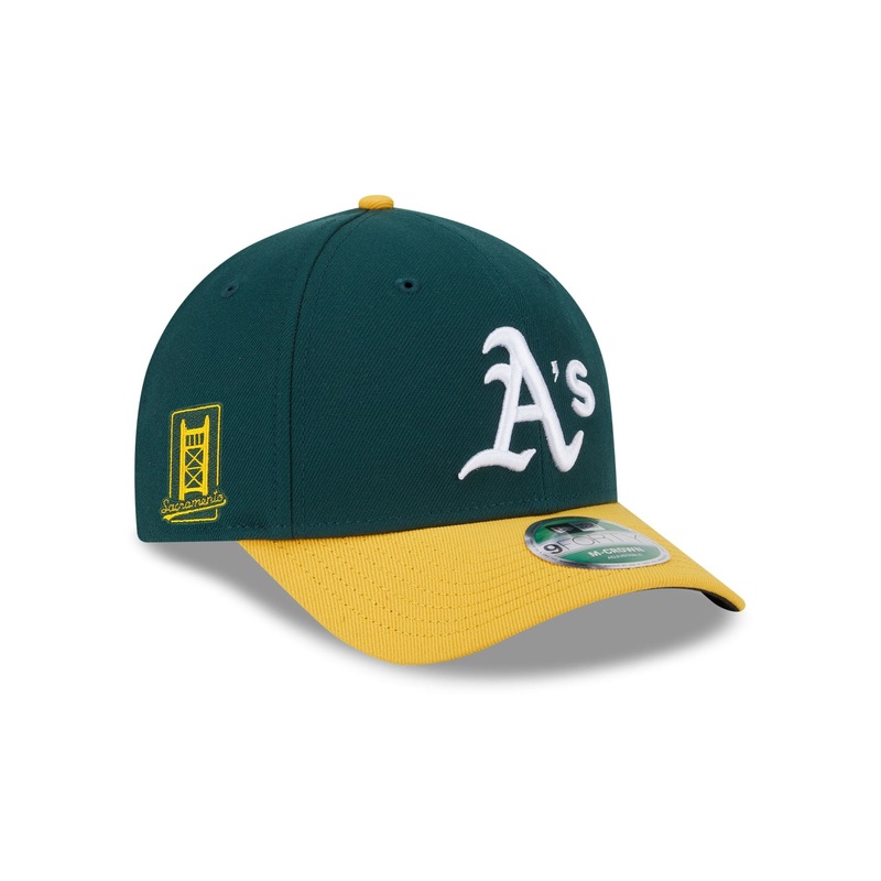 Athletics in Sacramento Sidepatch 9FORTY M-Crown Snapback Hat One Size