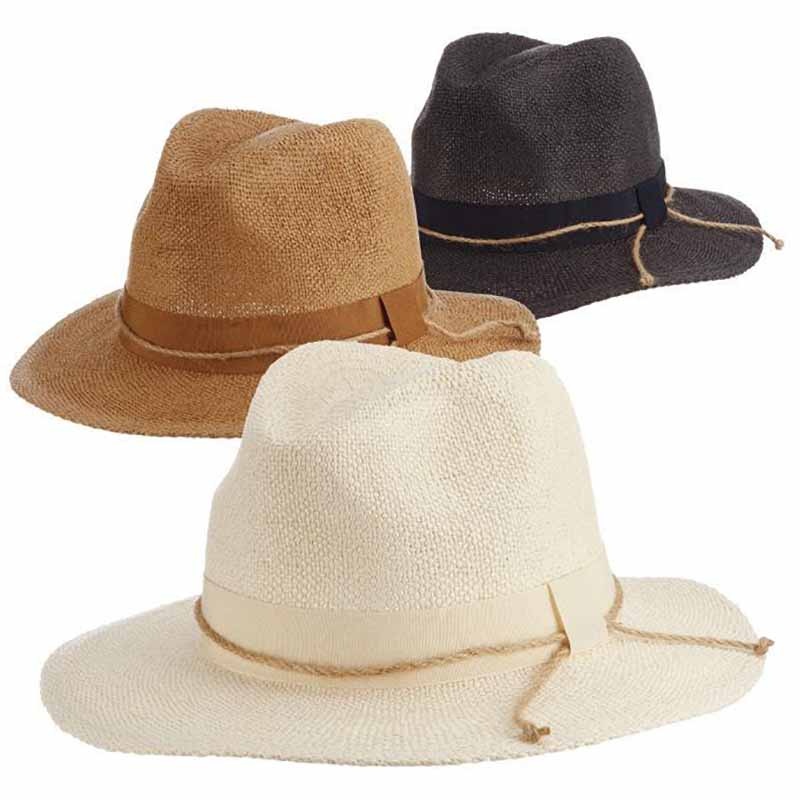 Bibury Bangkok Toyo Safari Hat with Rope Tie – Scala Collezione Ivory