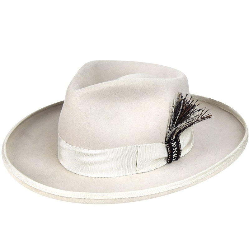 Cote 2X Western Fedora Black 7 3/8