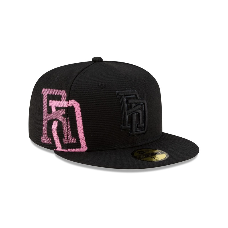 Dominican Republic Black on Black 59FIFTY Fitted Hat 7