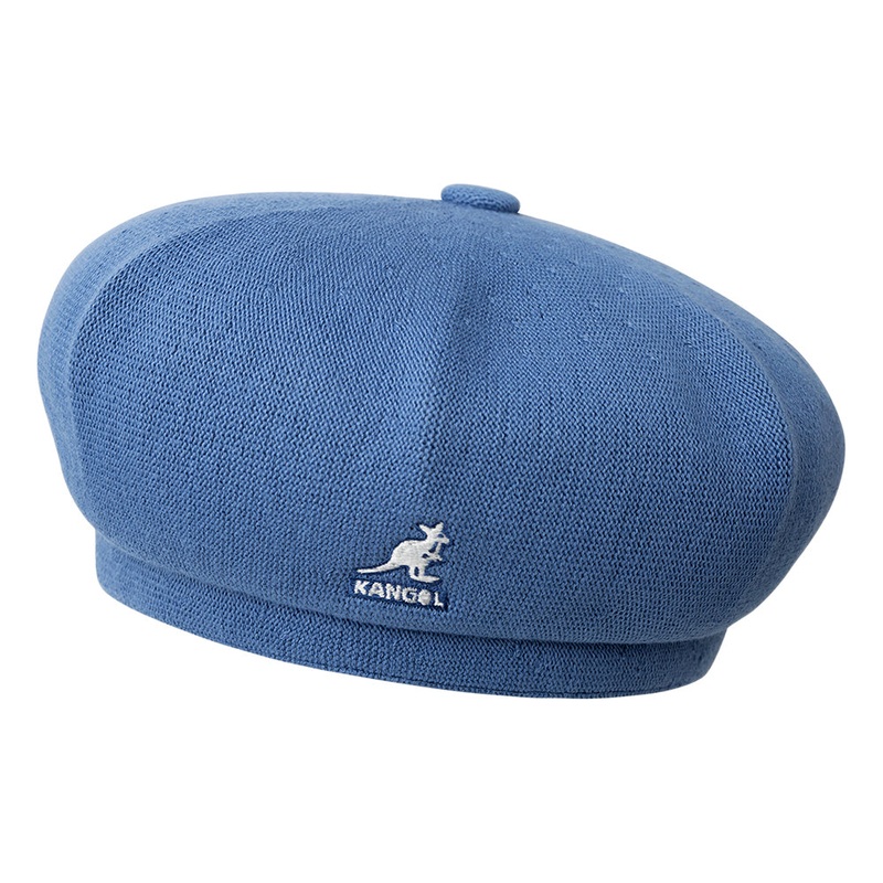 Kangol Bamboo Jax Beret – Denim Blue S